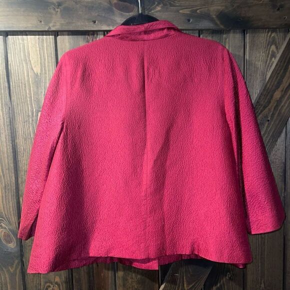 Eileen Fisher Button Down Tunic Shirt Sz M - Picture 2 of 8